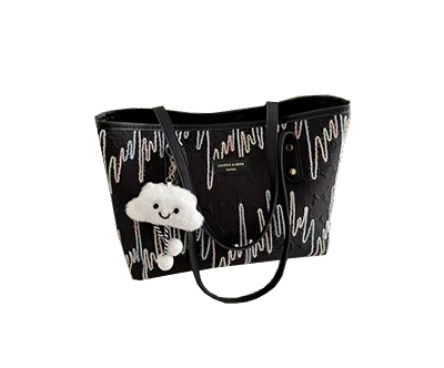 New Canvas Commuting Canvas Bag Large Capacity Fashionable Tote Bag Retro Portable Handbags Travel