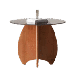 2 in 1 tampered glass center table