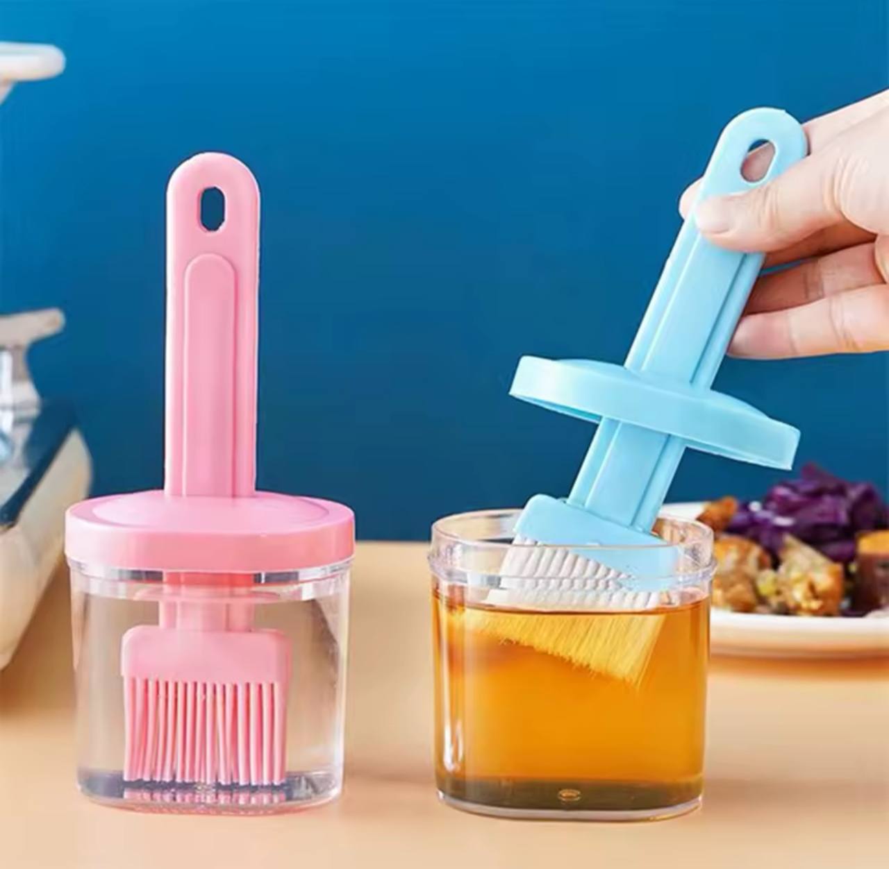 Oil Brush Grill Brush Grill Cleaning Silicone Brush Toast Cooking Oil Cream Tool Multifunctional Kitchen Utensil Tool
