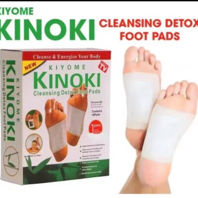 Kinoki Herbal Foot Pads for Detox & Leg Health – Foot Spa Care for Comfortable Sleep & Moisture Control