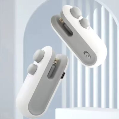 2in1 heat sealer mini rechargeable sealing machine
