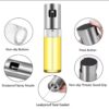 100ml High Quality Glass Multipurpose Mister Bottle Cooking Oil Glass, Spray Bottle with Small Funnel and Brush Accessories