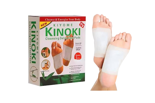 Kinoki Herbal Foot Pads for Detox & Leg Health – Foot Spa Care for Comfortable Sleep & Moisture Control